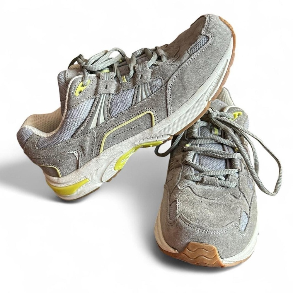 Vionic 23Walk Women’s Walking Shoes Neutral w/ Lime Pop Size 8